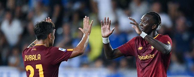 Roma beat Empoli with Paulo Dybala, Tammy Abraham goals