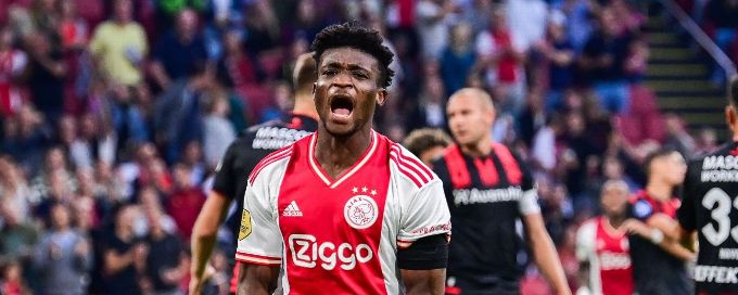 Nigeria's striker woes continue with Sadiq injury, Ajax's Kudus shines