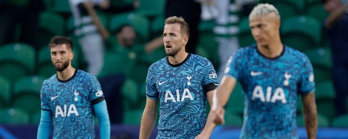 Sporting overcome Tottenham with two stoppage-time strikes