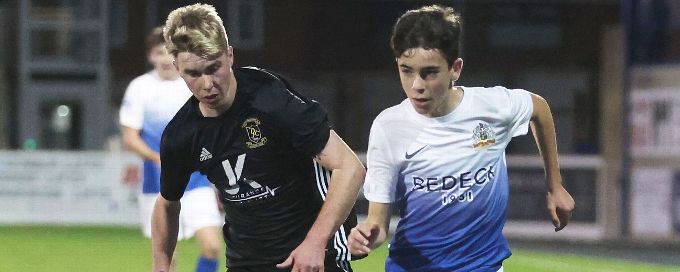 13-year-old Christopher Atherton becomes youngest senior footballer in UK