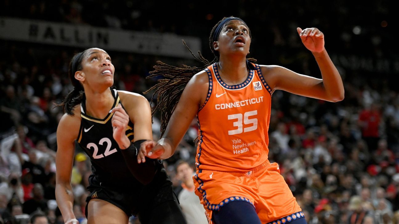 Conseils de paris sur les finales WNBA pour Connecticut Sun, Las Vegas Aces