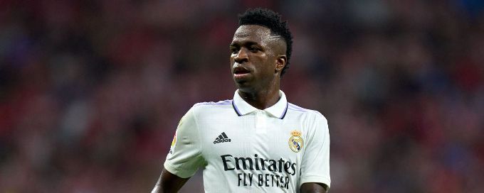LaLiga to report racist abuse of Real Madrid's Vinicius at derby vs. Atletico