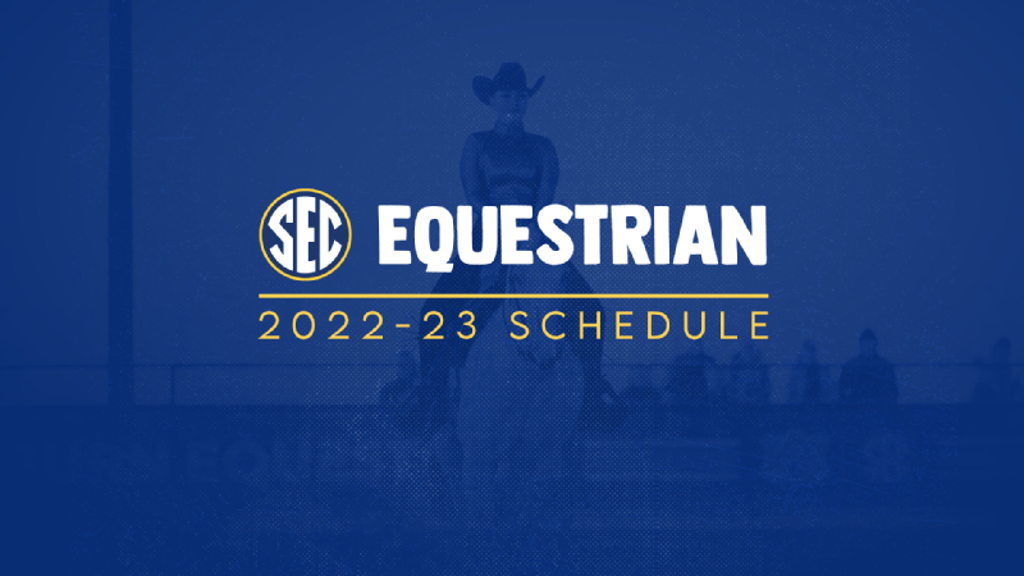 2022-23 SEC equestrian schedules announced