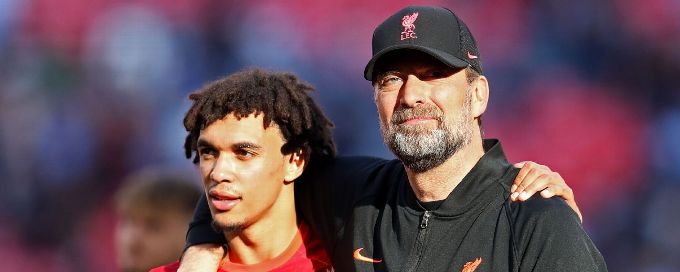 Liverpool's Jurgen Klopp: Trent Alexander-Arnold 'not in party mood' after England omission