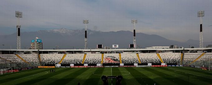 Fans injured after stadium roof in Chile collapses during open training session
