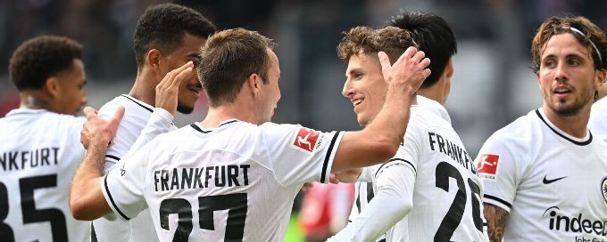 Eintracht end Union Berlin's unbeaten Bundesliga start