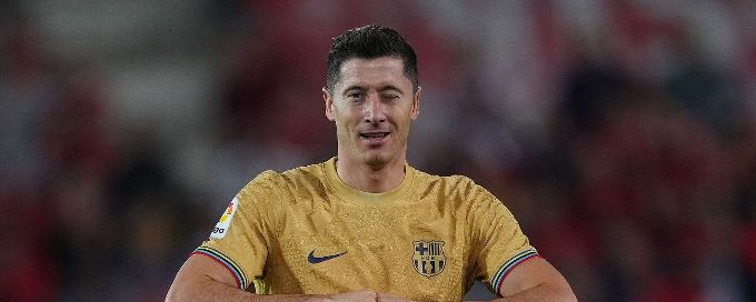 Robert Lewandowski shines for Barcelona again in the win over Mallorca, this time with the help of Ansu Fati