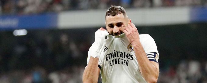 Real Madrid's perfect start ends as Karim Benzema misses penalty