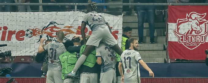 Okafor penalty gives Salzburg 1-0 win over Dinamo Zagreb