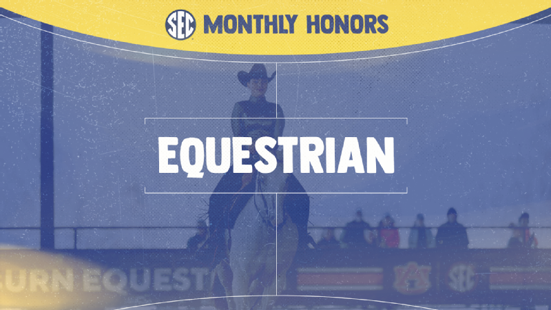 SEC names November equestrian Riders of the Month