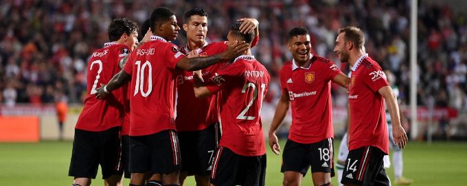 Marcus Rashford double helps Man United beat Omonia Nicosia 3-2 in Europa League