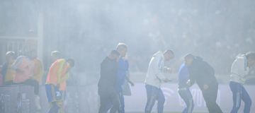 One dead as tear gas forces Boca abandonment