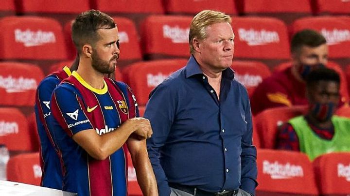 Ex-Barcelona boss Ronald Koeman slammed by Miralem Pjanic: 'No intensity, no tactics, no ideas'