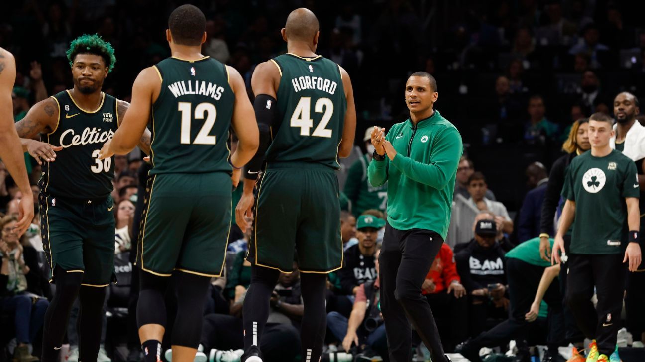 Celtics deliver Joe Mazzulla win in coaching debut after turmoil