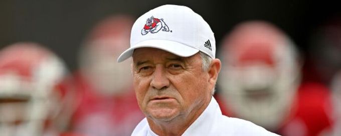 Fresno State's Jeff Tedford steps away due to health issues