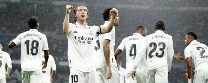 Luka Modric fills in for Karim Benzema as Real Madrid dig deep to beat Sevilla