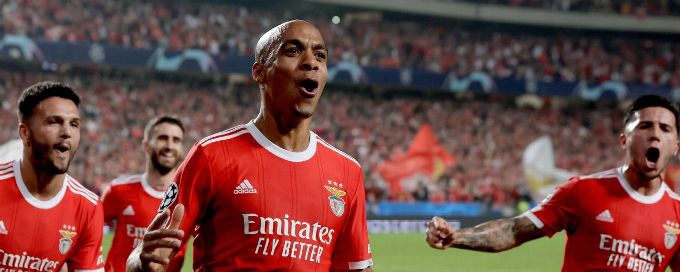 Benfica end Juventus' Champions League hopes in seven-goal thriller
