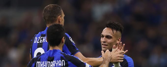 Inter seal Champions League knockout place with win over Viktoria Plzen, Barcelona eliminated