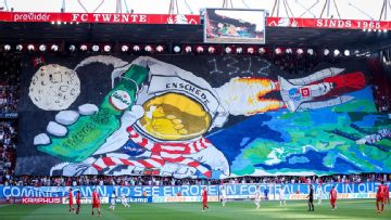 Best Champions League, Europa League tifos of the group stage -- from astronauts to leprechauns