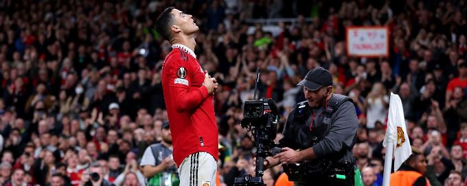 Relieved Ronaldo scores in frustrating return as Man United advance in Europa League