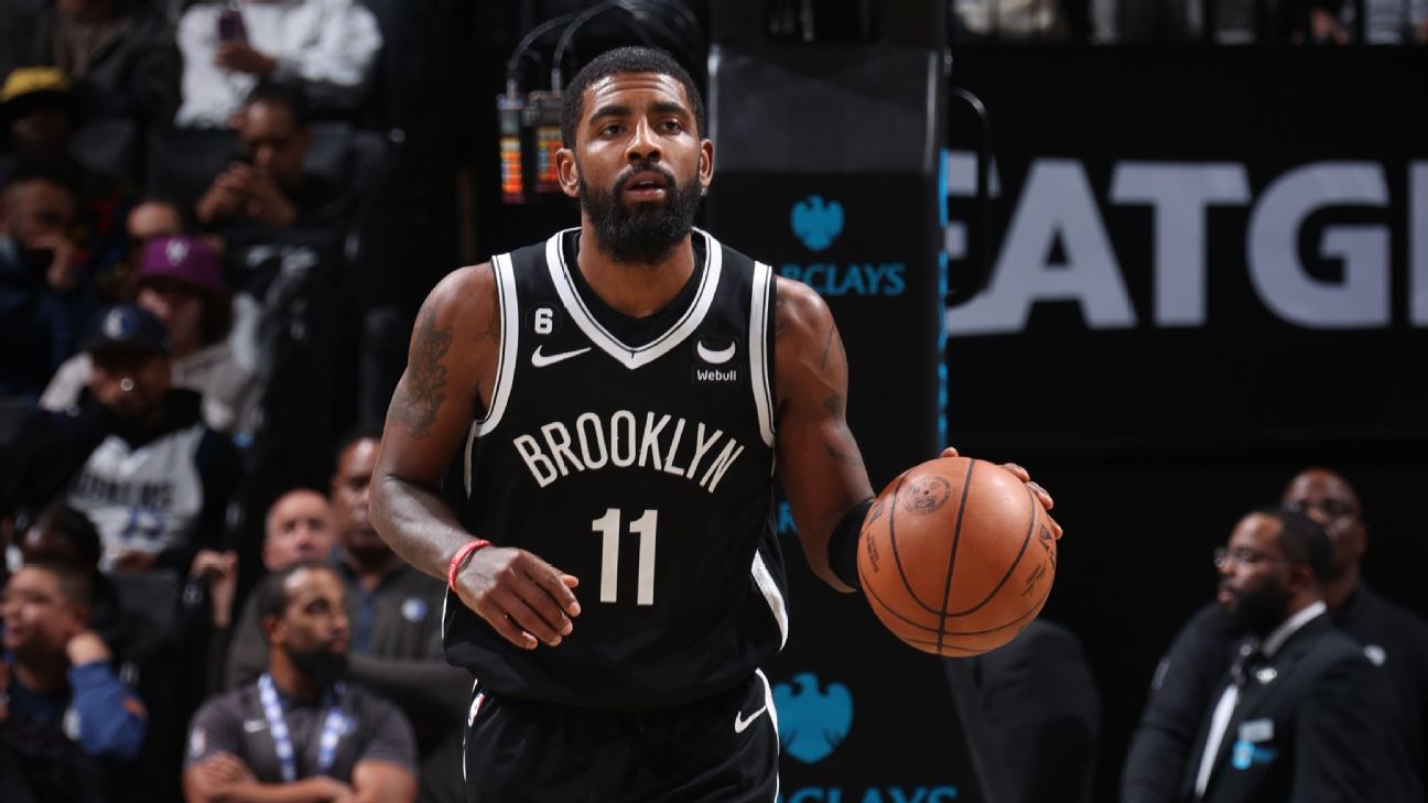 Kyrie Irving suspended at least 5 games by Nets; apologizes - ESPN