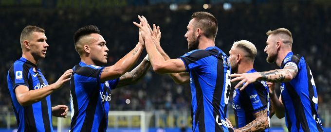 Inter Milan cruise to home win against Sampdoria
