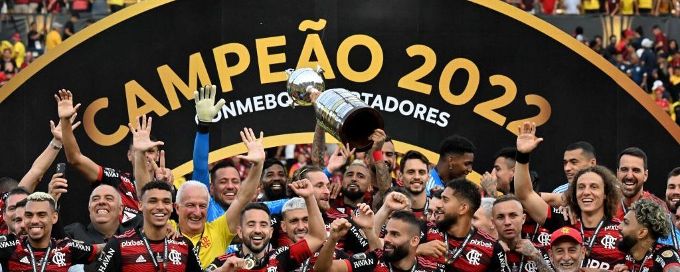 Flamengo beat 10-man Athletico-PR for third Copa Liberatdores title