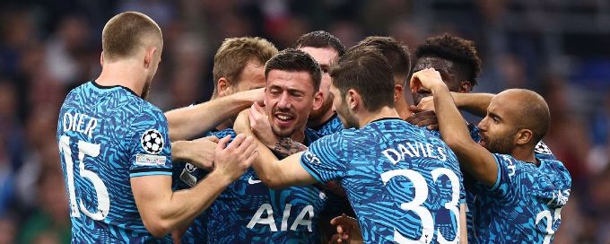 Tottenham rally once more but see Son exit early on way to securing Champions League last-16 spot