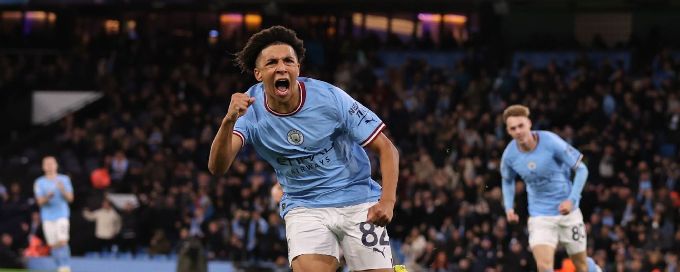 Man City teenager Rico Lewis makes history in comeback win against Sevilla