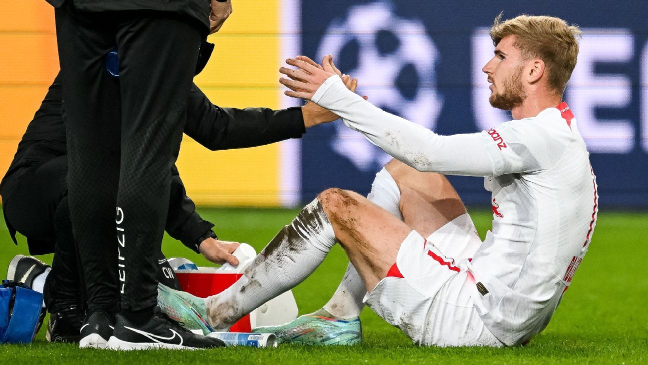 Timo Werner dari Jerman absen di Piala Dunia karena cedera pergelangan kaki