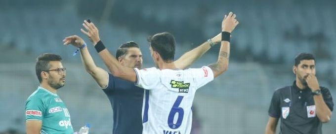 ISL 2022-23: Chennaiyin FC edge past East Bengal with both teams having a player sent off