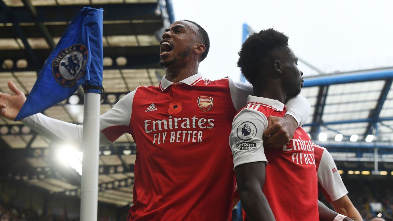 Arsenal revendique la victoire à Chelsea lors d’une mauvaise journée pour Aubameyang
