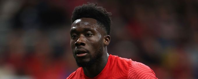 Canada's Alphonso Davies remains injury doubt for World Cup opener vs. Belgium