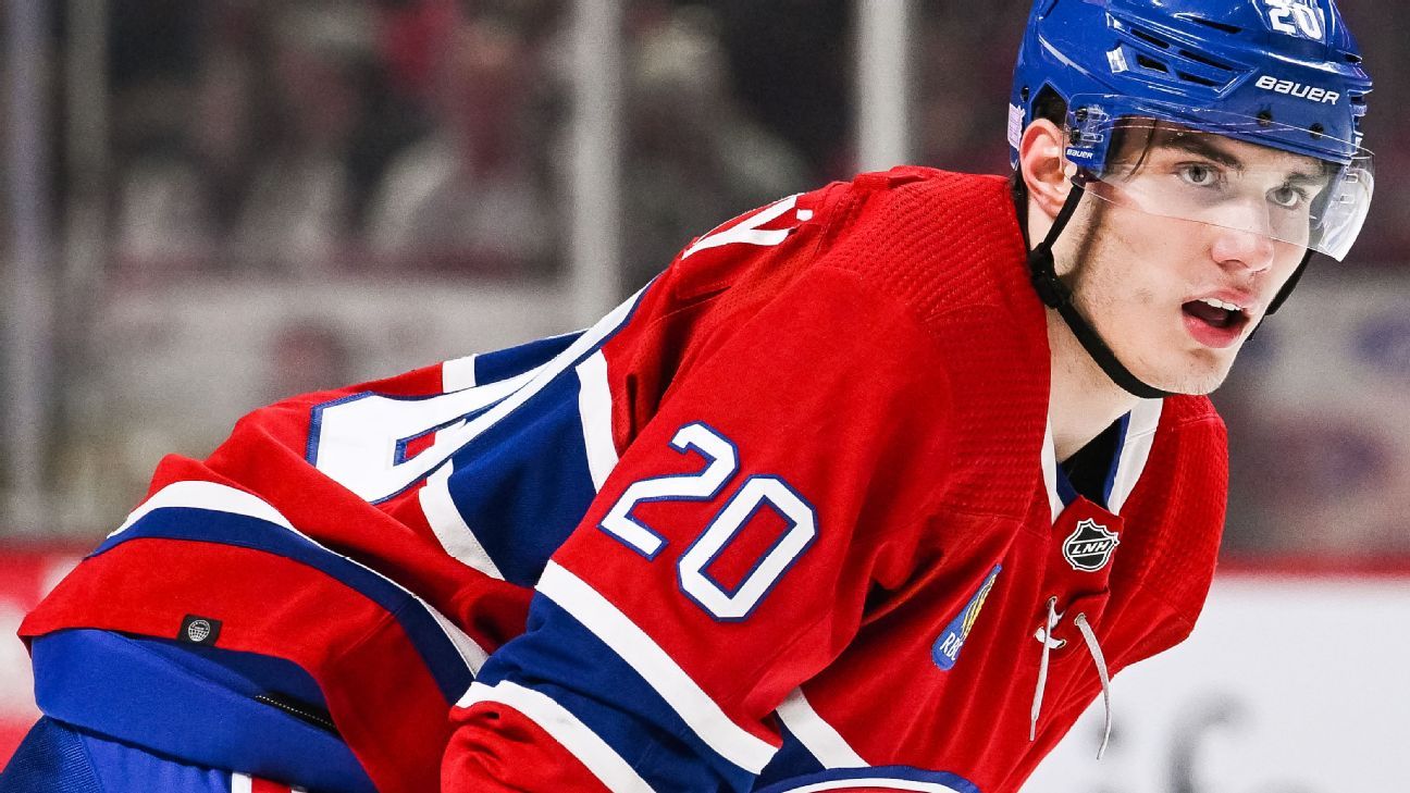 Canadiens rookie Slafkovsky suspended 2 games