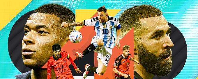 ESPN FC World Cup Rank: The 50 best footballers of Qatar 2022