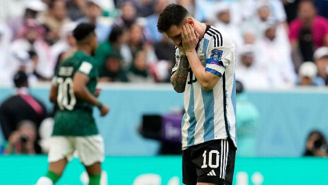 Argentina 1-2 Arabia Saudita (22 de Nov., 2022) Resultado Final - ESPN (AR)