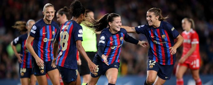 Women's Champions League: Barcelona's total dominance, Real Madrid wobble, teams in transition