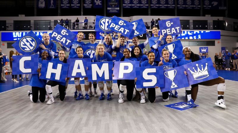 No. 16 Kentucky wins share of sixth straight SEC title