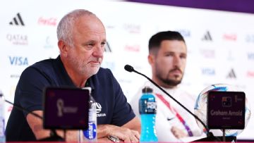 Graham Arnold implores Australia to invest in youth development