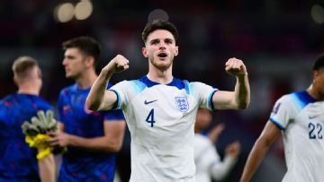 England's Declan Rice: Other nations should fear us at World Cup