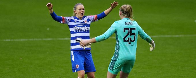 Women's Super League: Early own goal helps Reading past Tottenham
