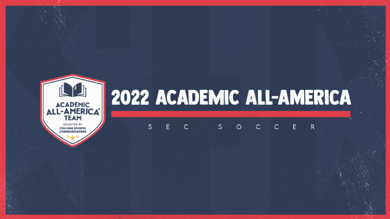 Nine SEC soccer athletes named Academic All-America