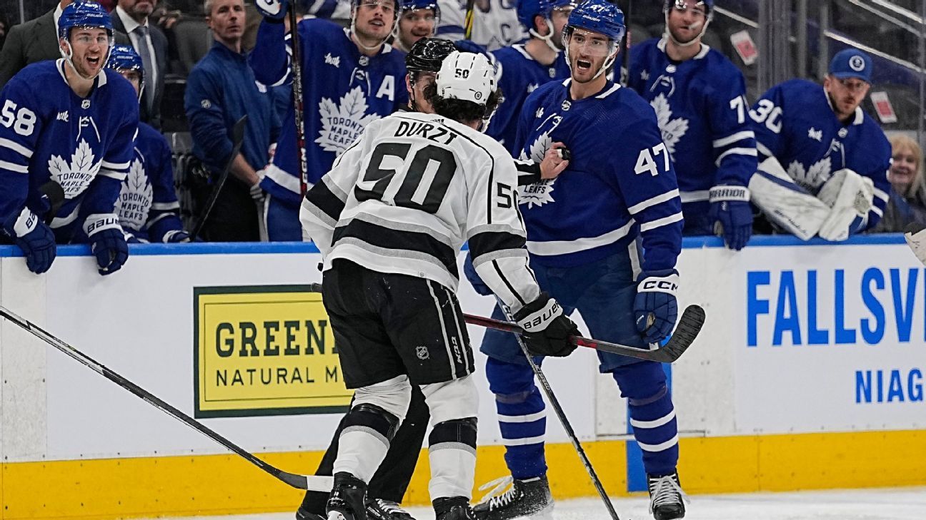 Leafs' Engvall suspended 1 game for high-sticking
