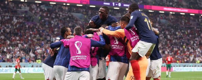 France's win over Morocco sets up the chance for back-to-back World Cup wins