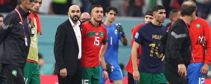 France loss doesn't taint Morocco's magical World Cup run - coach