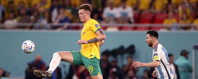 Australia making Harry Souttar at home and happy in the green and gold