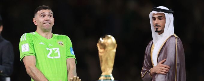 Emiliano Martinez blames Argentina teammates for offensive gesture at World Cup final