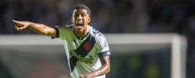 Sources: Chelsea agree to sign Brazilian wonderkid Andrey Santos from Vasco da Gama