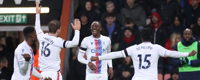 Crystal Palace finish year with easy win at Bournemouth