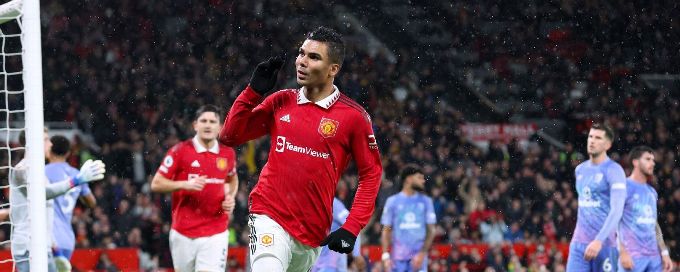 Man United have 6 straight wins and are quietly waging a Premier League title run as Casemiro leads the way